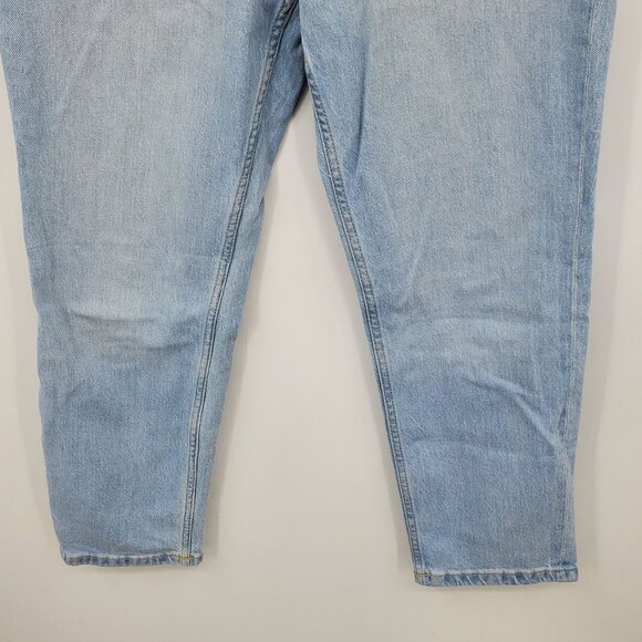 Aeropostale Light Wash Button Fly Women's Denim Mom Jeans Size 6 - Picture 10 of 10